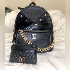 Victoria Secret Mini Backpack and Matching Wallet